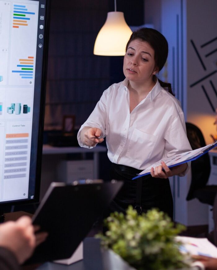 Executive Dashboard for Accounting Services